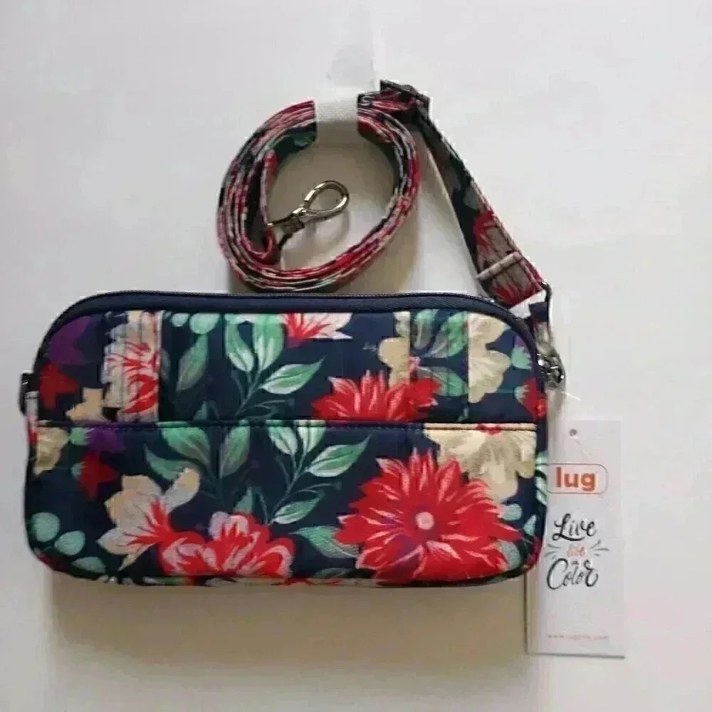 LUG Coupe XL Crossbody / Shoulder Bag / Belt Bag / Sling Bag - Bloom Revival - Picture 5 of 13